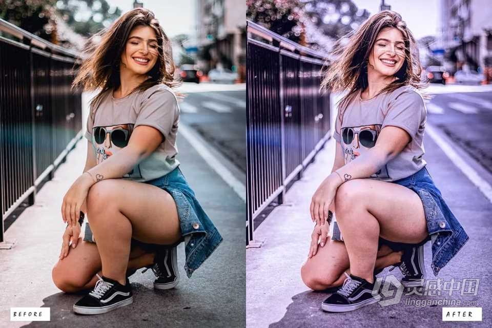 时尚街拍电影人像Lightroom预设15 Juneberry Premium Lightroom Presets  福风灵感网 www.ffidea.com