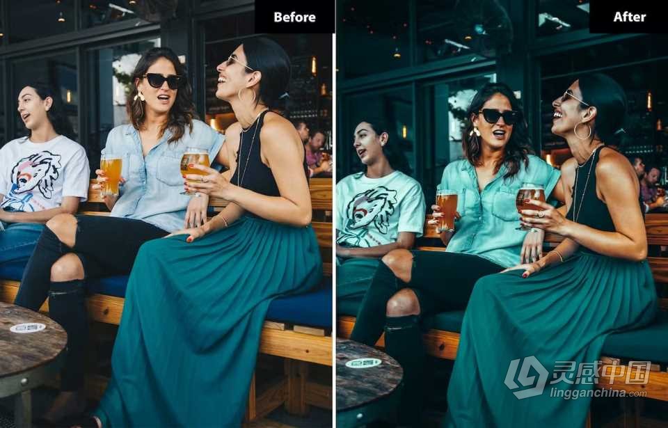 冷色调电影人像Lightroom预设 Chill Look Lightroom Presets  福风灵感网 www.ffidea.com