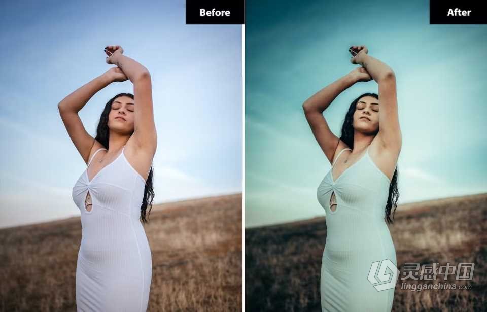 INS风格电影人像Lightroom预设 6 Daffodil Lightroom and Photoshop Presets  福风灵感网 www.ffidea.com