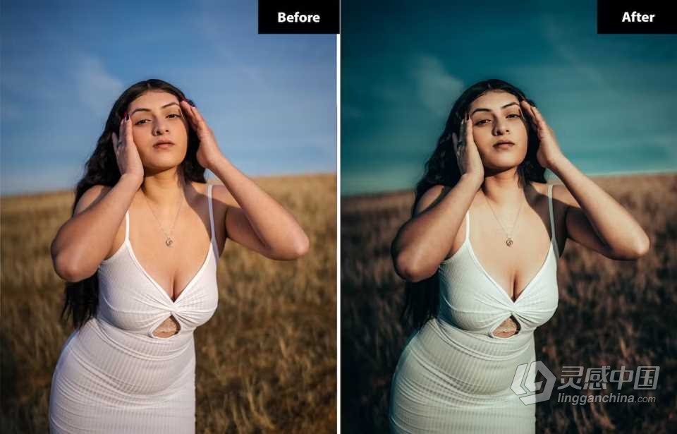 INS风格电影人像Lightroom预设 6 Daffodil Lightroom and Photoshop Presets  福风灵感网 www.ffidea.com