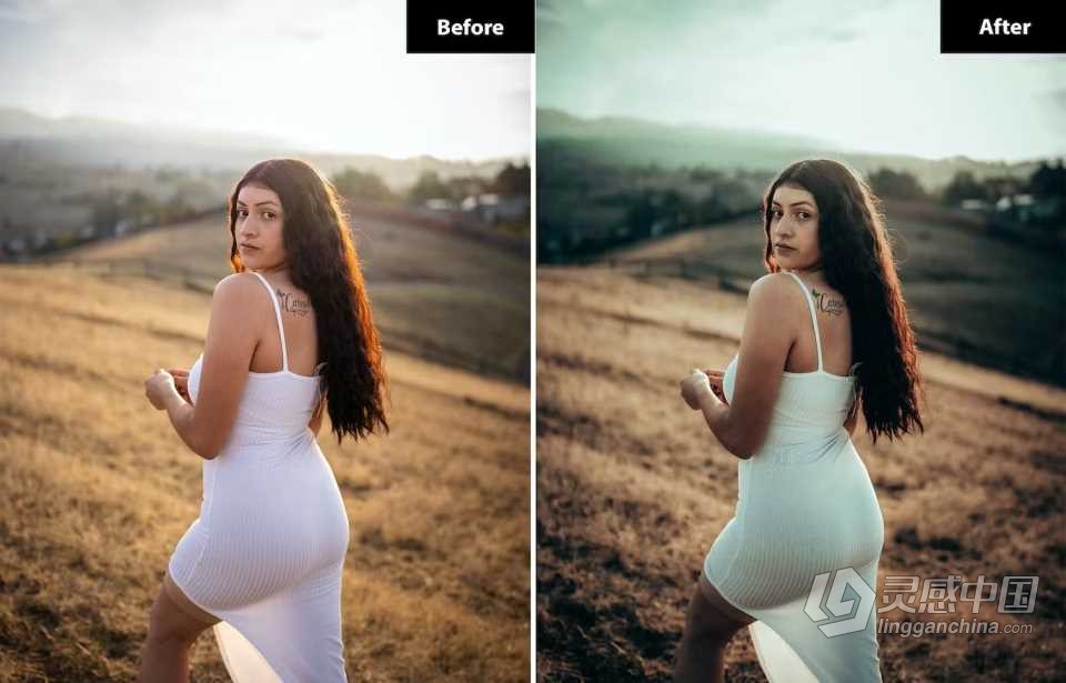 INS风格电影人像Lightroom预设 6 Daffodil Lightroom and Photoshop Presets  福风灵感网 www.ffidea.com