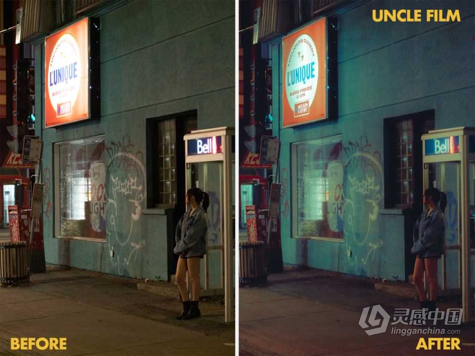 摄影师karelchladek电影般质感街头迷幻夜景Lightroom预设第二卷 Karel Chladek - Street Presets Vol II  福风灵感网 www.ffidea.com