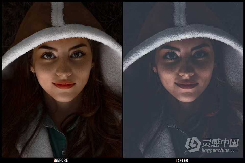 HDR电影磨砂人像Lightroom预设 HDR Matte - Desktop and Mobile Presets  福风灵感网 www.ffidea.com