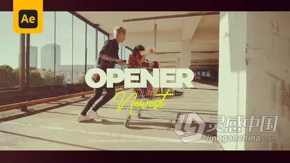 AE模版-动感时尚品牌商业广告宣传城市开场白AE模版下载 Urban Opener  福风灵感网 www.ffidea.com