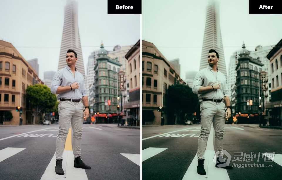 户外街拍电影人像Lightroom预设 6 Clean Sky Lightroom and Photoshop Presets  福风灵感网 www.ffidea.com