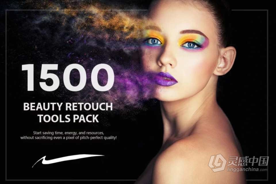 1500+ 美容修饰Lightroom预设工具包 1500+ Beauty Retouch Tools Pack  福风灵感网 www.ffidea.com