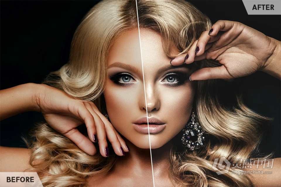 1500+ 美容修饰Lightroom预设工具包 1500+ Beauty Retouch Tools Pack  福风灵感网 www.ffidea.com