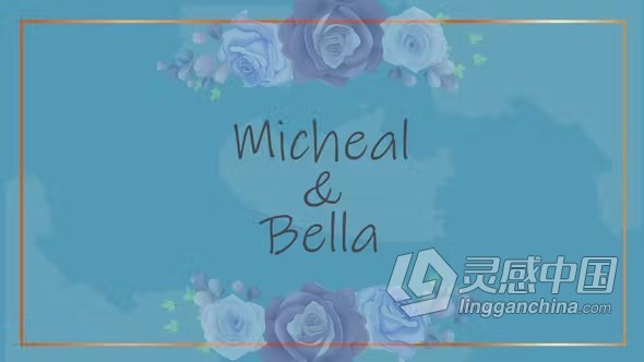 AE模板-喜帖邀请函制作婚礼请柬电子短视频动画AE模板下载 Wedding Invitation  福风灵感网 www.ffidea.com