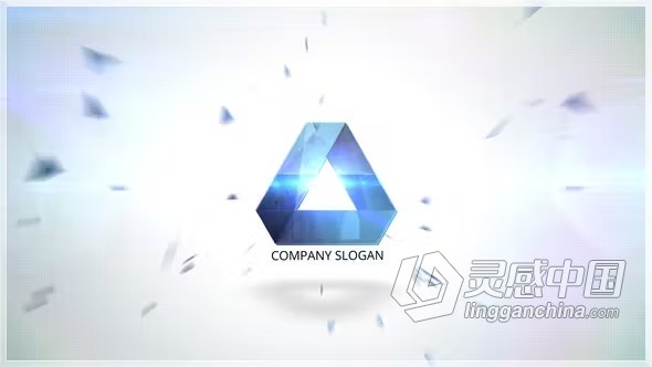 LOGO演绎视频片头公司标志动画AE模板下载 Flying Logo Reveal  福风灵感网 www.ffidea.com