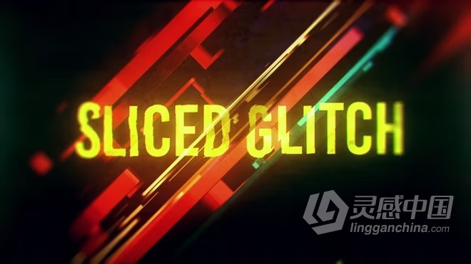 扭曲位移切片发光效果故障标题适用快速大胆主题宣传AE模板下载 Corporate Technology Slideshow  福风灵感网 www.ffidea.com