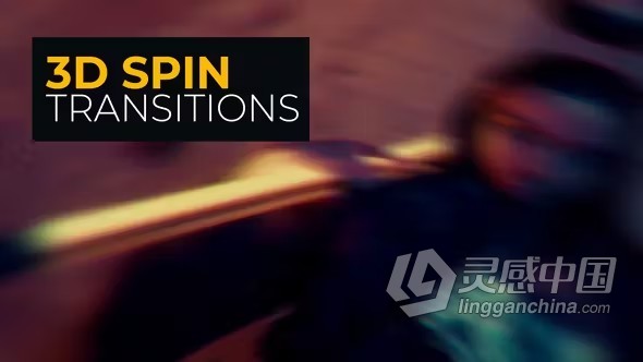 24种创意自旋转过渡效果PR模板下载 3d Spin Transitions  福风灵感网 www.ffidea.com