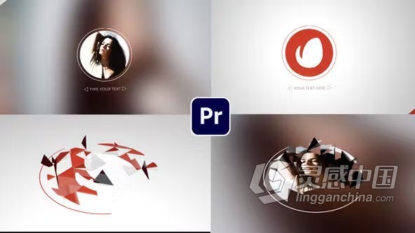 几何线条图形拼图LOGO动画视频PR模板下载 Low Poly Logo  福风灵感网 www.ffidea.com