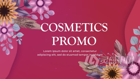 美容化妆品促销沙龙水疗保健宣传广告视频动画PR模板下载 Cosmetics Promo  福风灵感网 www.ffidea.com