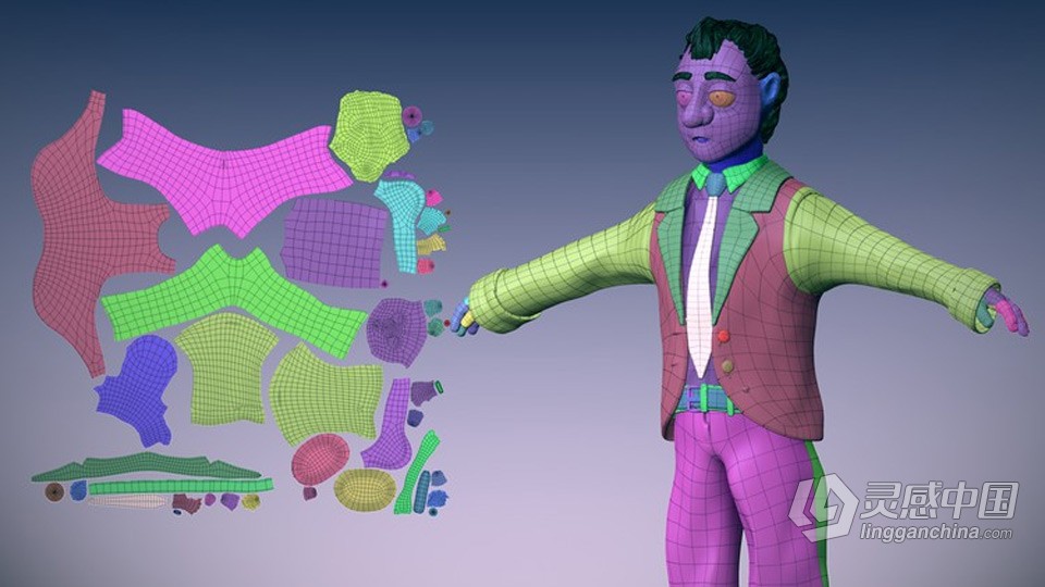 Zbrush 3D角色雕刻建模初学者基础训练视频教程  福风灵感网 www.ffidea.com