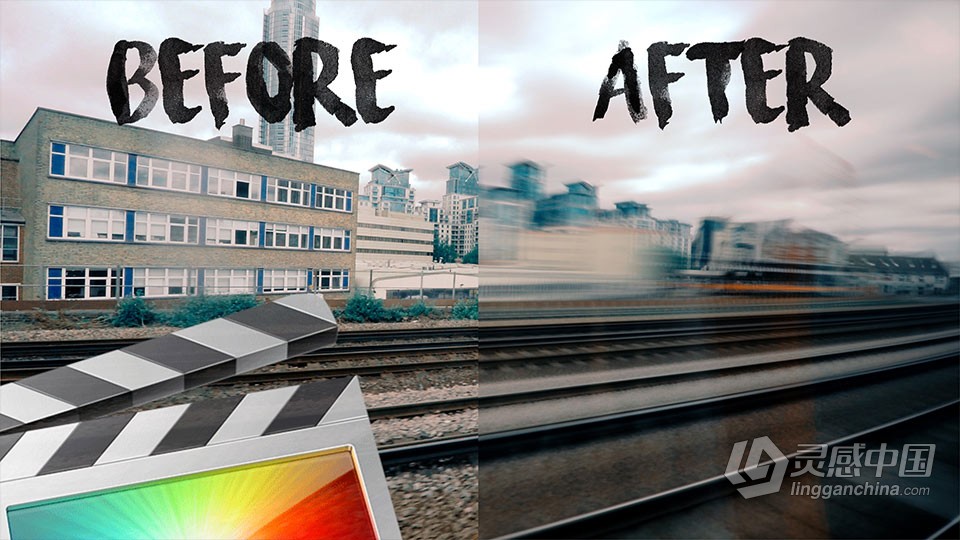 FCPX插件-视频运动模糊丝滑拖影动画插件 Ryan Nangle – Motion Blur  福风灵感网 www.ffidea.com