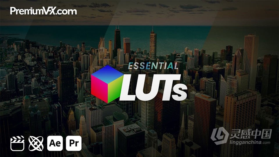 75组基本常用时尚电影Vlog视频调色滤镜AE/PR/FCPX插件 PremiumVFX – Essential LUTs  福风灵感网 www.ffidea.com