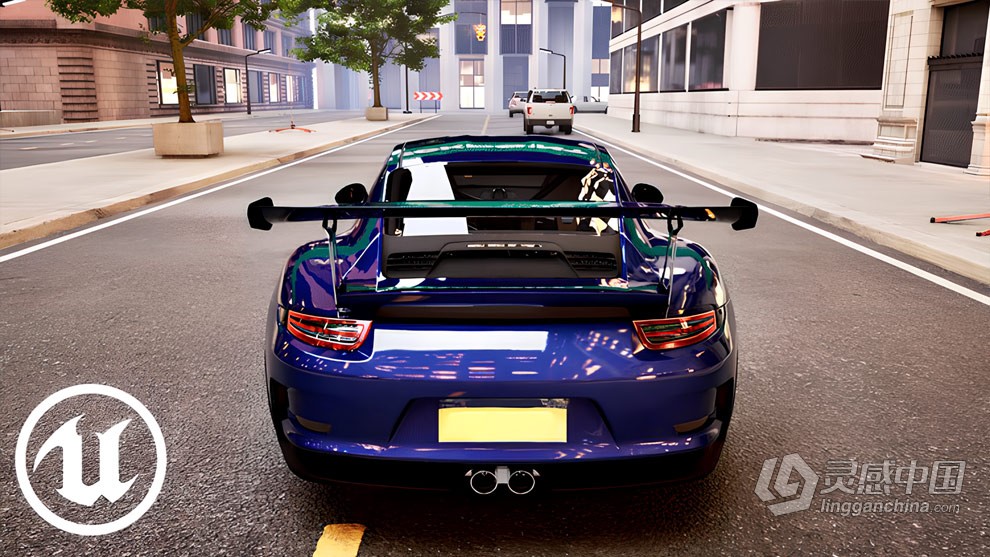 UE5虚幻引擎赛车游戏完整制作流程视频教程 Unreal Engine 5: Creating a Car Racing Game  福风灵感网 www.ffidea.com