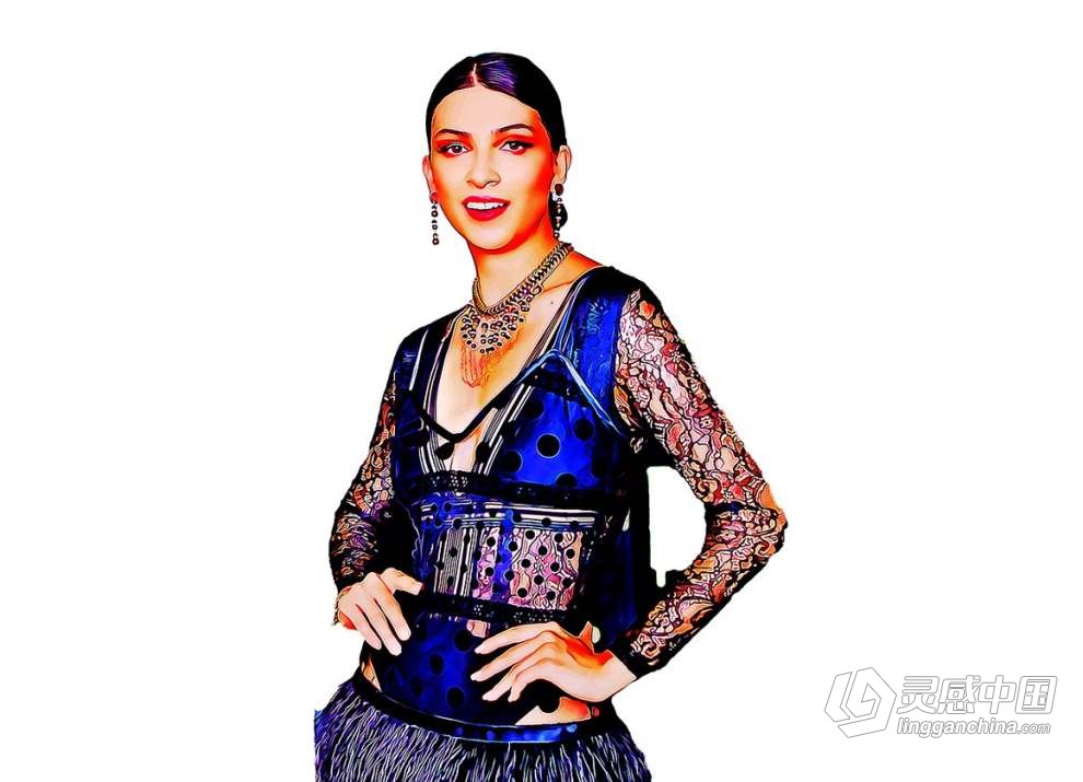 照片生成卡通艺术画海报效果PS特效动作 Cartoonic Poster Action  福风灵感网 www.ffidea.com