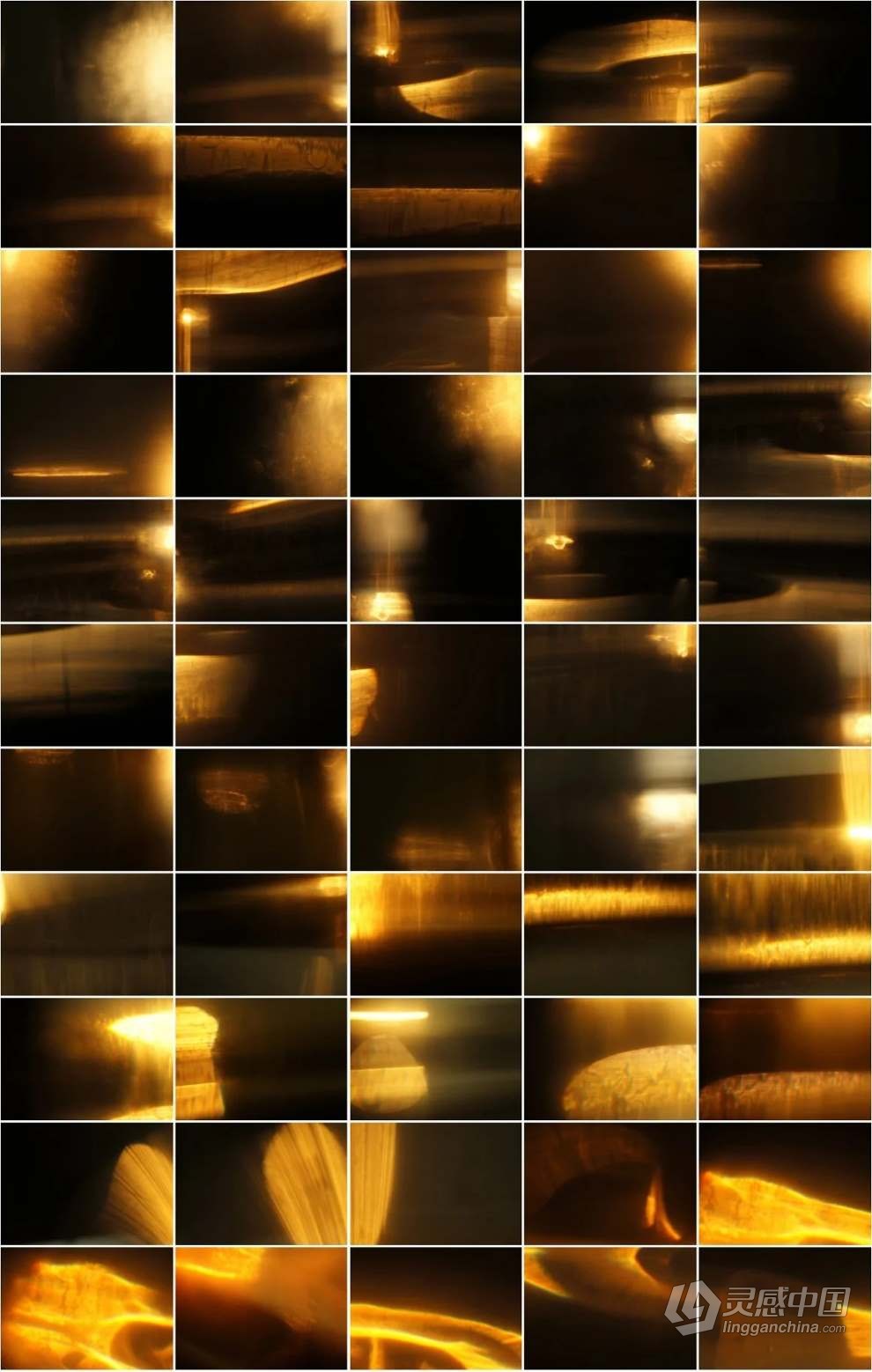 55张金色太阳耀斑光斑照片叠加合成素材+PS动作 Golden Sun Flare Overlay Effect 1  福风灵感网 www.ffidea.com