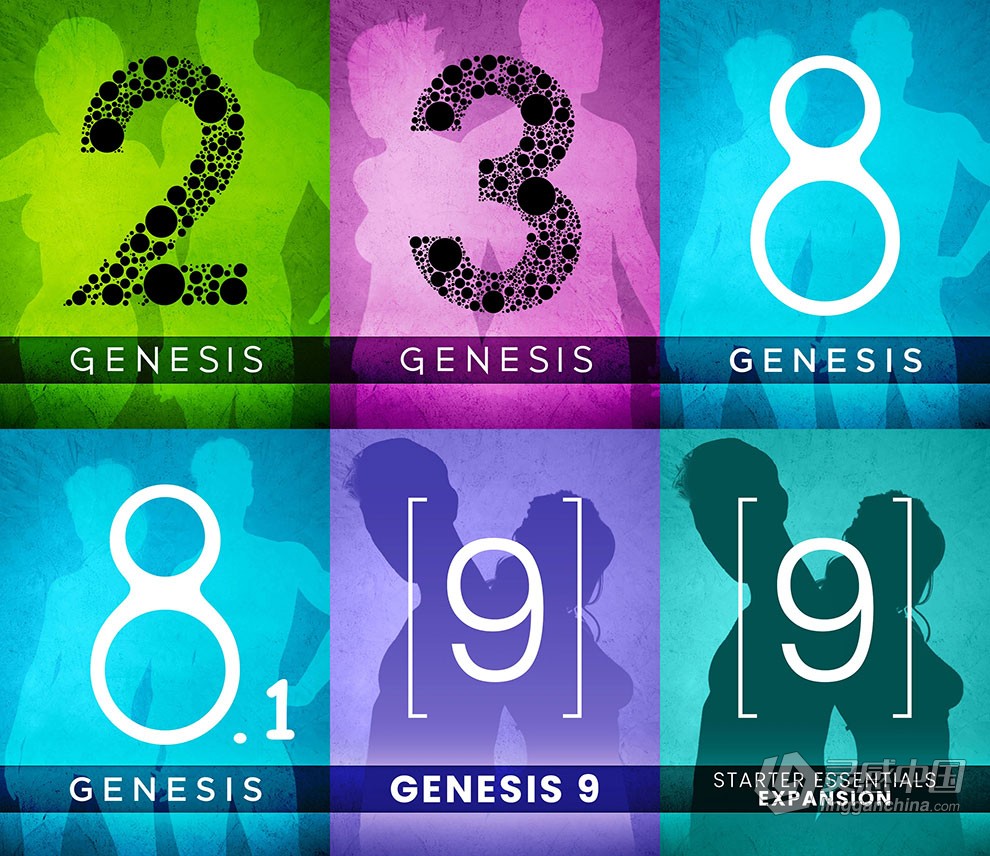 DAZ Studio 4.22.0.15 软件+汉化包+全套基础模型包+安装教程 WIN版本下载  福风灵感网 www.ffidea.com