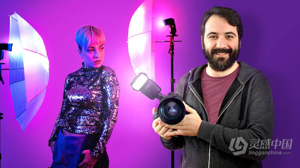 摄影师 Antonio Garci 手持闪光灯摄影照明完整指南 中文字幕 Domestika - Introduction to Photographic Li  福风灵感网 www.ffidea.com