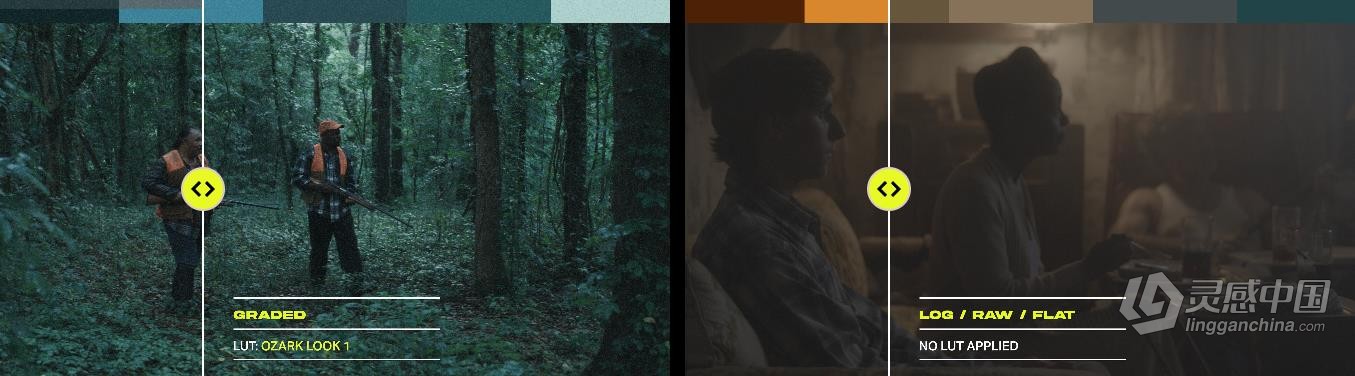 20款经典美剧好莱坞电视节目复古大片LUT调色预设 Tropic Colour – TV Looks  福风灵感网 www.ffidea.com