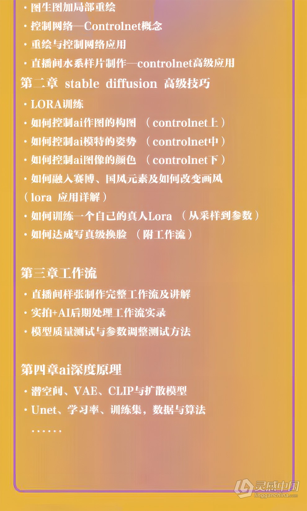 AI摄影【Midjourney+Stablediffusion】37节课人工智能商业应用摄影中文课程  福风灵感网 www.ffidea.com