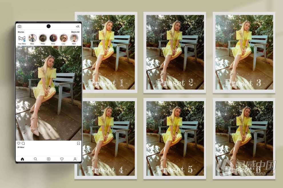 12个优雅电影人像Lightroom预设及LUT预设 12 Elegant Lightroom Preset  福风灵感网 www.ffidea.com