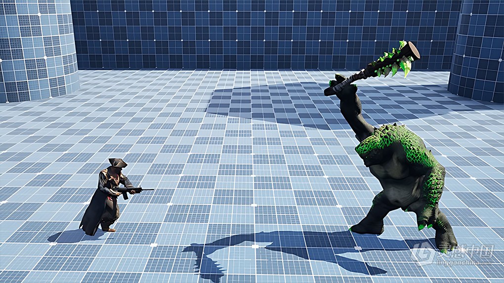 UE5虚幻引擎蓝图射击游戏开发制作视频教程  福风灵感网 www.ffidea.com