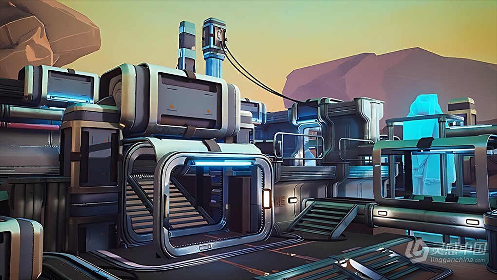 UE5虚幻引擎VR虚拟现实游戏环境制作视频教程  福风灵感网 www.ffidea.com