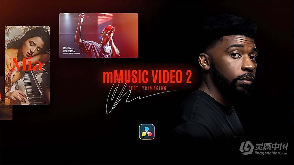 60多种短视频音乐MV宣传文字标题转场特效包装动画达芬奇插件 motionVFX – mMusic Video 2  福风灵感网 www.ffidea.com