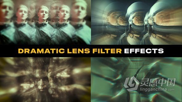 24种万花筒迷幻镜头滤镜效果元素-PR模板 Dramatic Lens Filter Effects  福风灵感网 www.ffidea.com