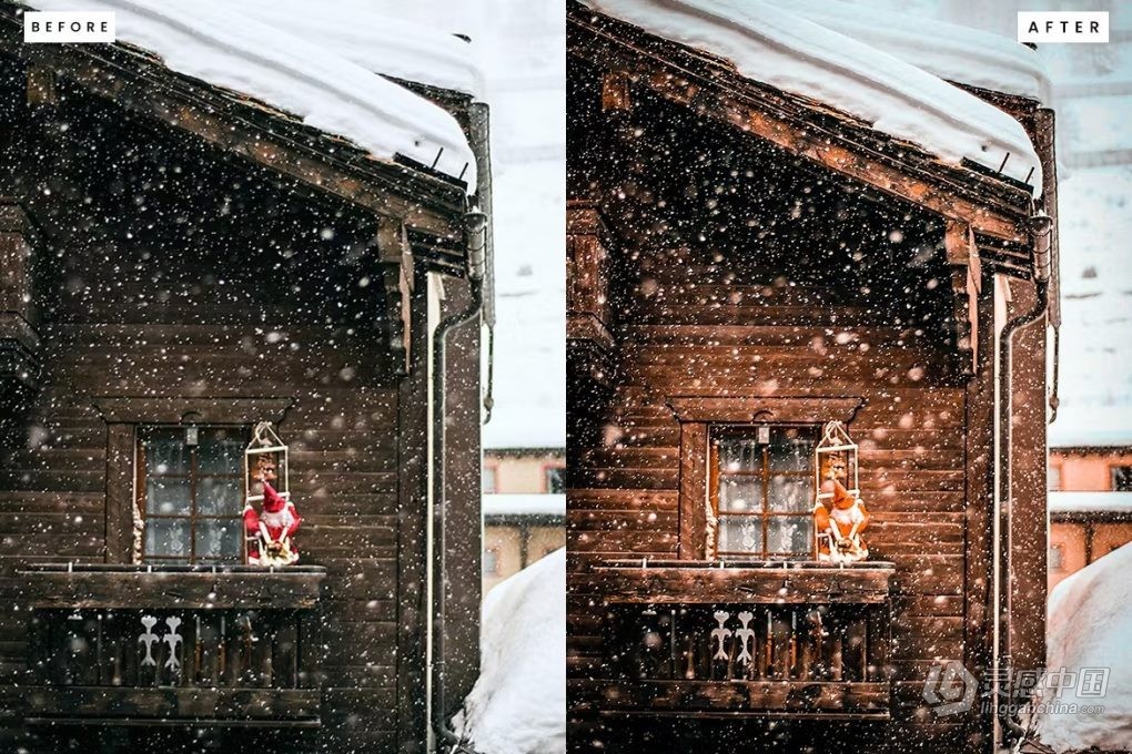 北欧电影风光摄影后期调色LR预设 Nordic Lightroom Presets  福风灵感网 www.ffidea.com