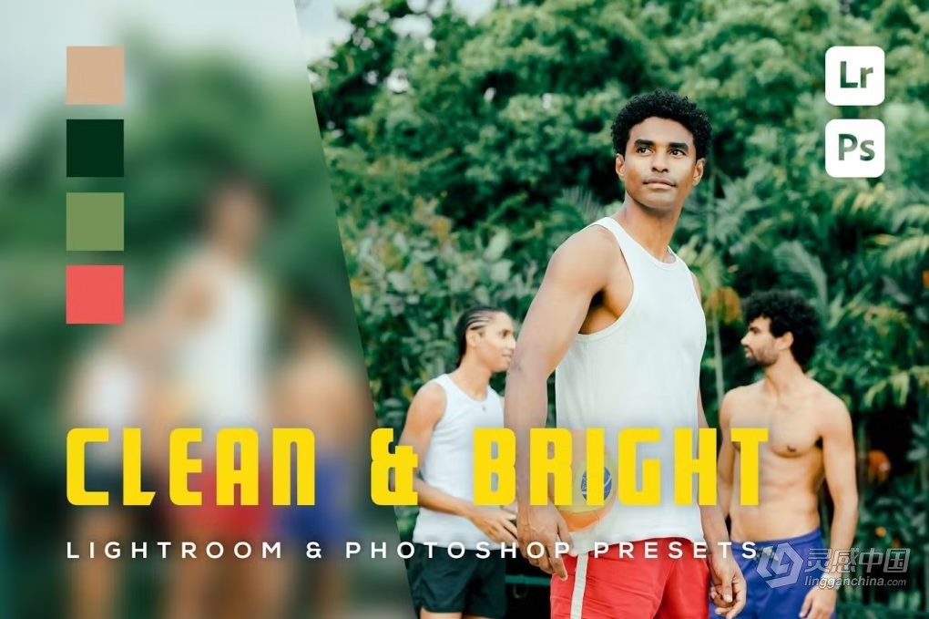 6种干净明亮的LR调色预设 6 Clean &amp; Bright Lightroom and Photoshop Presets  福风灵感网 www.ffidea.com