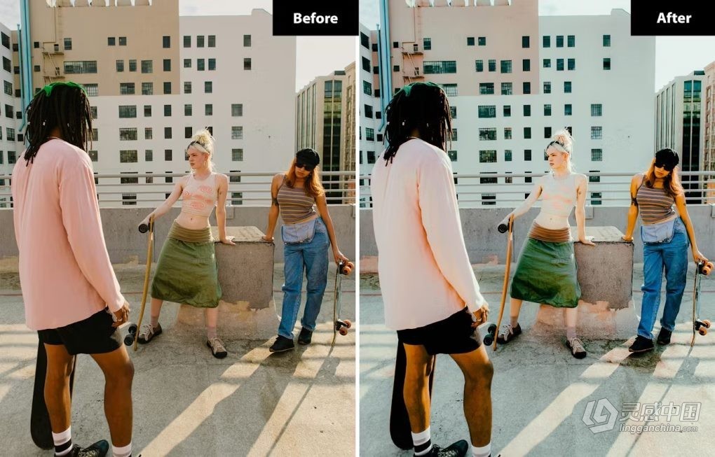 6种干净明亮的LR调色预设 6 Clean &amp; Bright Lightroom and Photoshop Presets  福风灵感网 www.ffidea.com