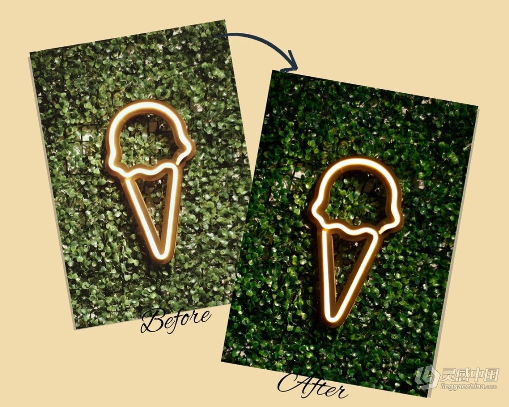 100种霓虹灯调色LR预设 100+ Neon Light Lightroom Presets Bundle  福风灵感网 www.ffidea.com