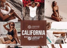 加州棕褐色旅拍手机修图LR预设Mobile Lightroom Presets CALIFORNIA