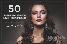 50个高端人像修图润饰Lightroom预设 50 High End Retouch Lightroom Presets