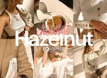 榛子巧克力色调主题人像摄影Lightroom预设 Lightroom Theme-Hazelnut Chocolate