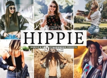 嬉皮士时代电影影像LR预设+手机APP预设 Hippie Lightroom Presets