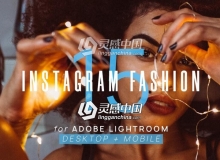 Insta风格时尚人像后期Lightroom预设+Mobile LR预设Instagram Fashion LR