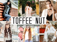 时尚奢华美女博客INS风格Lightroom预设 TOFFEE NUT Lightroom Presets