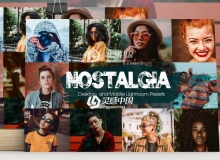 街拍人像怀旧复古风LR预设/移动APP预设 Nostalgia Lightroom Presets