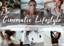 5种电影风格的移动Lightroom预设 5 Cinematic Lifestyle Lightroom Presets