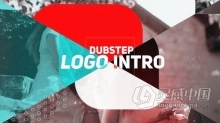 vlog社交平台自媒体介绍创意视频片头动画制作 AE模板 AE工程文件 Dubstep Logo Intro | Minimal Media Intro