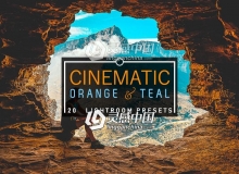 电影胶片感橙色蓝绿色Lightroom预设20 Cinematic Orange Teal Lightroom