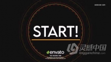 AE模板-广播倒计时圆形计时器10秒倒数AE模板下载 Broadcast Countdown