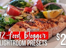 通透美食食品摄影后期Lightroom预设 Food Lightroom Presets Bundle