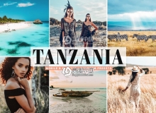 坦桑尼亚旅拍风景人像LR预设/APP调色预设Tanzania Lightroom Presets