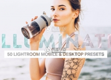 城市人像肤色增强LR预设+APP预设Illuminate Lightroom Presets LUTs